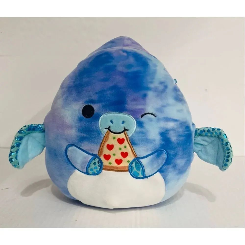 Squishmallows Talib The Pterodactyl (Pizza With Hearts) 8”